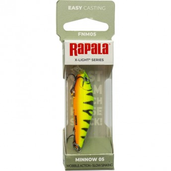 Воблер RAPALA X-LIGHT MINNOW 05 /FT